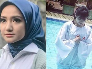 Marcella Simon Kembali Peluk Kristen, Semua Foto Berhijab Dihapus