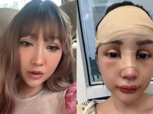 Artis transgender Lucinta Luna disebut mirip dengan idol Kpop setelah melakukan beberapa operasi plastik di wajahnya, Senin (15/8/2022).