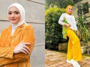 Sebagai artis berhijab, Nathalie Holscher tidak pernah gagal soal penampilan. Dia punya beberapa gaya jilbab yang simpel namun tetap keren.