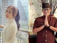Prilly Latuconsina ditanyai soal kriteria pasangan yang idaman oleh Menparekraf, Sandiaga Uno, katanya sih mau yang anak rumahan.