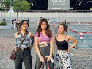 Fuji begitu dekat dengan kekasih kakaknya, Rebecca Klopper layaknya bestie. Netizen jadi bingung harus pilih yang mana.