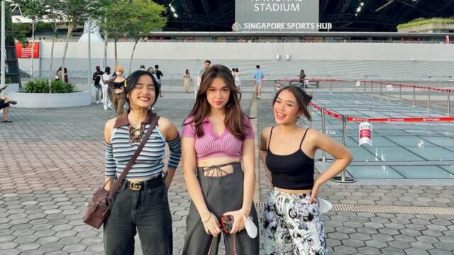 Fuji begitu dekat dengan kekasih kakaknya, Rebecca Klopper layaknya bestie. Netizen jadi bingung harus pilih yang mana.