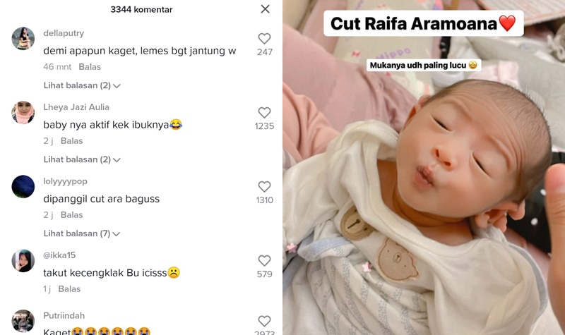 Akikah Baby R, Ria Ricis Akhirnya Bocorkan Nama Anak dan Perlihatkan Paras Cantik Buah Hatinya