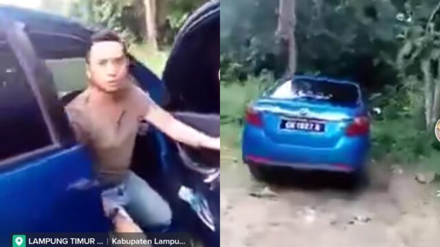 Seorang guru olahraga diduga berbuat mesum dengan salah seorang siswanya di dalam mobil. Video keduanya pun viral di media sosial.