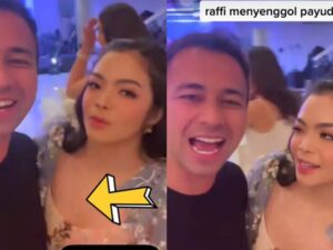 Saat mengucapkan selamat ulang tahun Raffi Ahmad tertangkap kamera menyenggol payudara Niena Kirana, netizen pun menyebut jika Raffi Ahmad tidak sengaja.