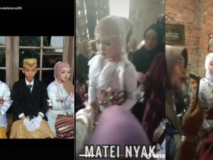 Seorang pria menikahi dua wanita sekaligus di Lampung ini kembali buat netizen heboh. Terlebih keduanya merupakan sepupu.