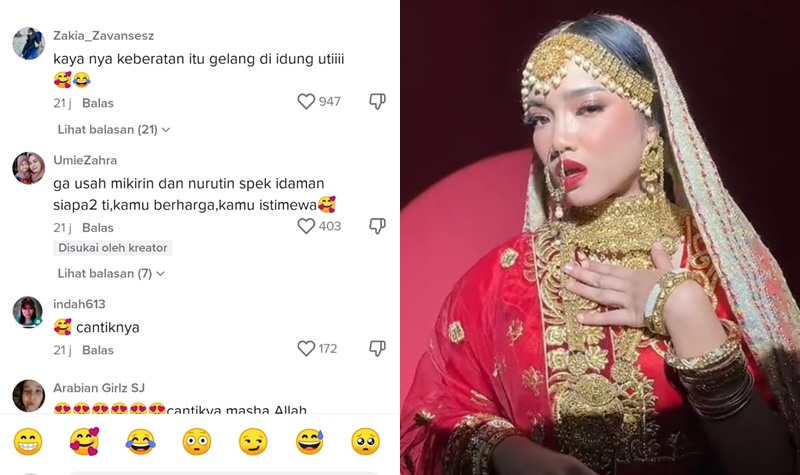 Fuji Pakai Baju Adat India, Cantiknya Tak Ada Lawan