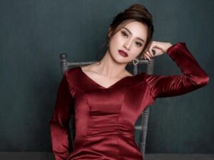 Kirana Devina, seoraang model yang kini jadi sorotan public usai dituding jadi selingkuhan Rizky Billar, Jumat (30/9/2022).