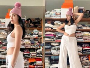 Cekricek.id - Mencoba berbagai pose dengan pakaian rumahannya, Jessica Iskandar justru membuat netizen salah fokus. Pakaian seksi yang dikenakan itu, memiliki bagian dada yang rendah hingga menampilkan belahan dada wanita yang akrab disapa Jedar ini.