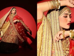 Cekricek.id - Dalam hasil photoshoot terbarunya, Fuji memamerkan gaya dandanan ala pengantin dari negeri bollywood, India. Melansir akun Instagramnya, Sabtu (24/9/2022), penampilan Fuji ternyata  sukses menyorot perhatian publik akan kecantikannya yang begitu cocok berpadu dengan busana khas negara barata itu.
