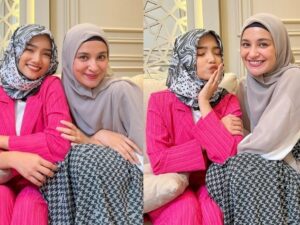 Fuji baru-baru ini memamerkan penampilan barunya yang mengenakan hijab. Pesona yang ditampilkan disebut-sebut terlihat lebih dewasa.