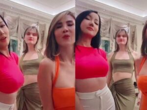 Lucinta Luna kembali menuai pro kontra berkat video yang diunggahnya baru-baru ini, saat dirinya berjoged bersama dua teman wanitanya.