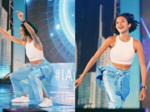 Putri Marino memamerkan potret dirinya yang tampil penuh semangat saat berada di atas panggung. Foto yang dibagikan lewat akun Instagram pribadinya itu memperlihatkan gaya kecenya yang membuat netizen merasa bahwa idolanya cocok jadi anggota girl band
