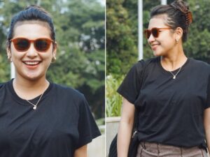 Indah Permatasari baru saja melahirkan anak pertamanya, namun belum genap sebulan lahiran tubuh Indah sudah terlihat bagu kembali.