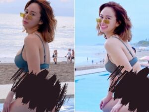 Makin Menjadi, Denise Chariesta Unggah Foto Berbikini Super Minim