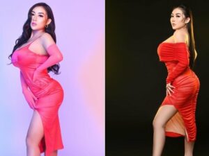 Pakai Gaun Merah Pamela Safitri Makin Menggoda, Netizen: Pemersatu Bangsa