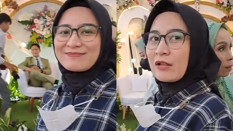 Seorang wanita cantik berhijab dan berkacamata disebut mirip Prilly Latuconsina, gaya dan suaranya juga disebut mirip Prilly.