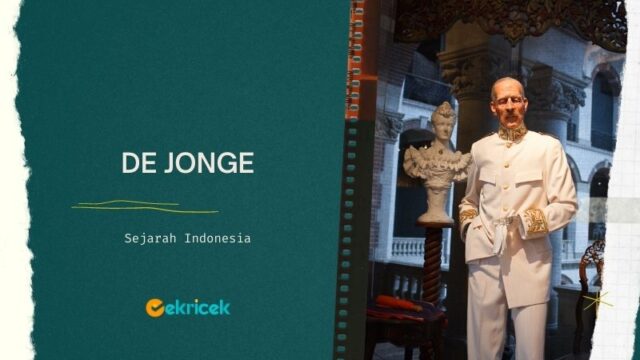 De Jonge memiliki nama lengkap Bonificius Cornelis De Jonge adalah Gubernur Jenderal Hindia Belada yang menjabat pada 12 September 1931 - 16 September 1936. De Jonge lahir di Den Haag pada 22 Januari 1875 dan meninggal di Zeist pada 24 Juni 1957.