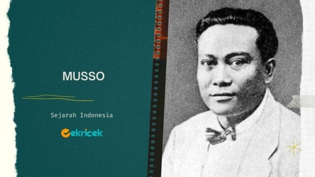 Musso adalah seorang pemimpin dari Partai Komunis Indonesia (PKI) yang memimpin Pemberontakan PKI di Madiun pada 1948.