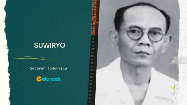 Suwiryo adalah Wali Kota pertama Jakarta yang dilantik pada 17 Februari 1950. Pria kelahiran Wonogiri, 17 Februari 1903 ini pernah belajar di Recht Hooge School Batavia.