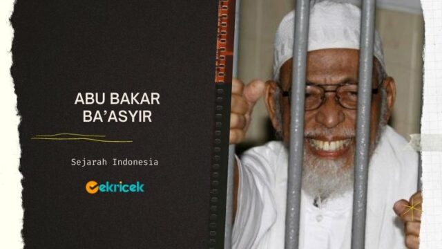 Abu Bakar Ba’asyir adalah Seorang ulama dan salah satu tokoh pendiri Pondok Pesantren Al Mu’min Ngruki, Sukoharjo, Jawa Tengah kelahiran Jombang, 17 Agustus 1938.