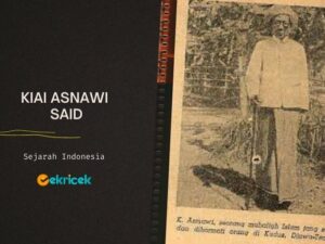 Asnawi Said adalah nasionalis dan Anti Penjajah, keturunan ke-14 Sunan Kudus (Syekh Jafar Shodiq). Beliau juga pernah menggunakan nama Ilyas untuk berangkat haji dan belajar di Makkah.