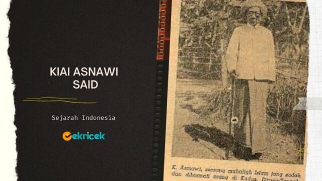 Asnawi Said adalah nasionalis dan Anti Penjajah, keturunan ke-14 Sunan Kudus (Syekh Jafar Shodiq). Beliau juga pernah menggunakan nama Ilyas untuk berangkat haji dan belajar di Makkah.