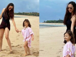 Cekricek.id - Artis cantik Aura Kasih memang patut dijuluki sebagai hot mom sesungguhnya. Dia merupakan sosok ibu tunggal yang sangat menyayangi putri kecilnya yang baru menginjak usia kanak-anak. Kekompakannya bersama sang anak terlihat daru beberapa potret ketika keduanya sedang bermain di pantai.