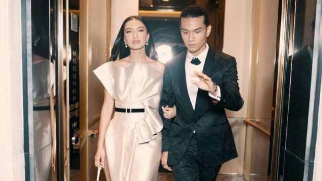 Cekricek.id - Raline Shah ungkap sosok pasangan yang jadi teman kencannya melalui unggahan terbaru di akun Instagramnya. Artis cantik itu tampil anggun dengan balutan gaun kipas yang menjulur panjang ke bawah. Busana yang dikenakan itu juga tampak sangat serasi dengan setelan tuksedo yang dipakai oleh pasangan kencannya itu.