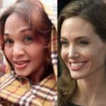 ekricek.id - Kali ini selebgram Cynthia atau Bunda Corla memamerkan potret cantiknya. Bagai pinang dibelah dua dengan Angelina Jolie