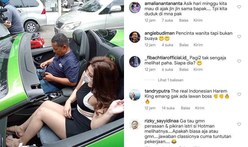 Bagikan Momen Mesra Bareng Cewek Seksi di Mobil, Hotman Paris Disebut Lelaki Pecinta Wanita Tapi Bukan Buaya