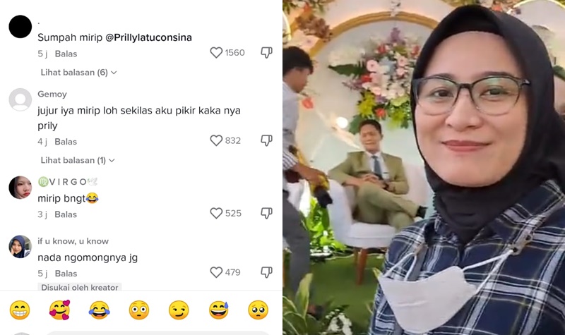 Wanita Berhijab Mirip Prilly Latuconsina
