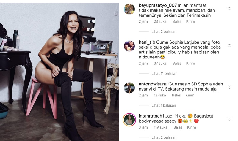 Sophia Latjuba Tampil Berani Mirip Catwoman, Netizen: Ngak Ada yang Menghujat