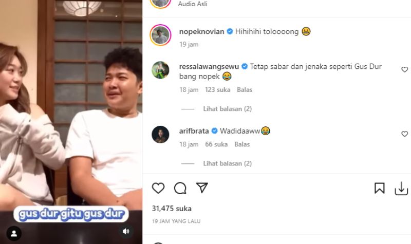 Heboh, Livy Renata Tak Tahu Gusdur Presiden, Disangka Pelawak