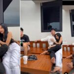 Cekricek.id - Kelakuan daripada transgender Lucinta Luna memang selalu mengundang gelak tawa, tangannya aktif gerayangi pria ini