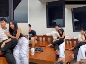Cekricek.id - Kelakuan daripada transgender Lucinta Luna memang selalu mengundang gelak tawa, tangannya aktif gerayangi pria ini