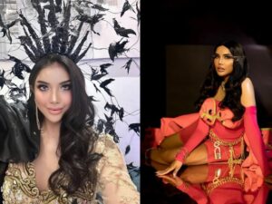 Cekricek.id - Pesona tampaknya hal tersebut akan selalu tepat bila ditujukan bagi Millen Cyrus, dandan ala ratu kegelapan vs pinky girl