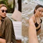 Intip Kecantikan Natasha Ryder Berbikini di Pantai Bali