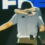 Aksi Rizky Febian dan Mahalini di atas panggung yang dinilait semakin mesrahebohkan jagat maya hingga ada yang menunggu anaknya.