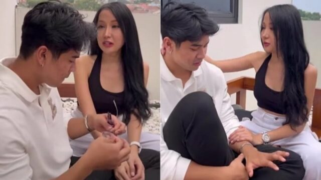 Cekricek.id - Lucinta Luna tampaknya tak main-main untuk mewujudkan keinginannya menjadi istri dari seorang pria. Seperti dalam unggahan terbaru transgender kontroversial itu saat dia memamerkan momen kebersaman dengan pria muda di sebuah atap gedung, tapi justru membuat netizen protes.