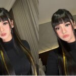 Cekricek.id - Lyodra Ginting tampil berbeda dengan model rambut barunya dalam pemotretan terbaru yang dia bagikan di media sosial. Penyanyi cantik jebolan Indonesian Idol berpose dengan rambut hitam panjang dan poni yang menutupi jidat. Sontak tampilannya itu menuai pujian karena disebut-sebut mirip Lisa Blackpink.