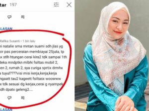 Cekricek.id - Nathalie Holscher sepertinya naik pitap dengan hujatan yang dilayangkan seorang hater di kolom komentar. Selain karena kata-katanya yang menyakitkan, rupanya dia adalah salah seorang anggota Satpol PP Kabupaten Sumenep, Jawa Timur.