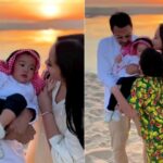 Cekricek.id - Raffi Ahmad sekeluarga merayakan ulang tahun anak bungsunya di tengah gurun pasir yang luas. Berlatarkan pemandangan langit jingga, mereka bernyanyi dan memberikan ucapan selamat pada baby Cipung yang sudah genap berusia satu tahun.