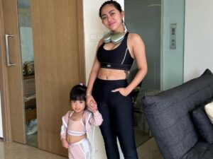 Cekricek.id - Ternyata bodi seksi yang dimiliki oleh Rachel Vennya ini mampu dikalahkan oleh seorang sosok yang dekat dengannya, yakni putrinya