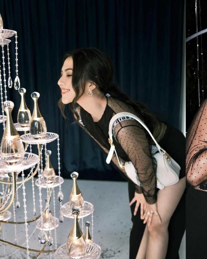 Wow, Cantiknya Jessica Mila Kenakan Dress Hitam Transparan Sungguh Memikat
