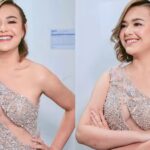 Amanda Manopo lmencuri perhatian warganet dengan unggahan potret seksinya yang memakai gaun transparan dan bahkan terlihat dadanya.