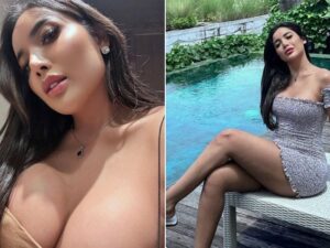 Millen Cyrus Pamer Belahan Besar, Netizen: Kalau Buatan Dokter Uratnya Gak Ada