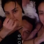 Nora Alexandra hebohkan jagat maya dengan aksinya yang memamerkan kemesraan di atas ranjang bersama dengan suaminya Jerinx.