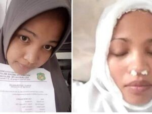 Seorang wanita viral di media sosial usai memperlihatkan aksinya yang pura-pura meninggal dunia karena selalu dimintai hutang.
