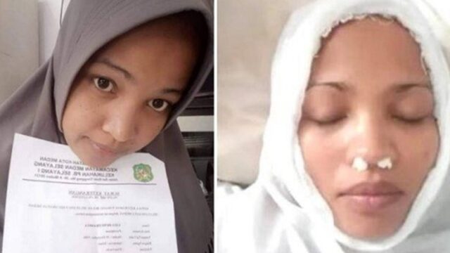 Seorang wanita viral di media sosial usai memperlihatkan aksinya yang pura-pura meninggal dunia karena selalu dimintai hutang.
